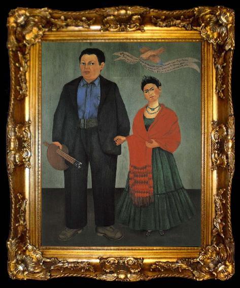 framed  Diego Rivera Rivera and Carlo, ta009-2